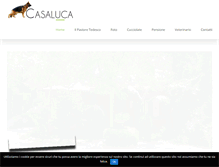 Tablet Screenshot of casaluca.it