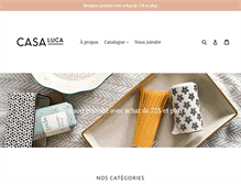 Tablet Screenshot of casaluca.com